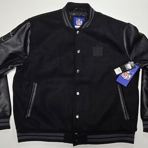 NFL Black Varsity Jacket